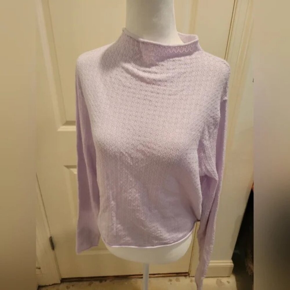 NWT Light Violet Long Sleeve Sweater size XXL